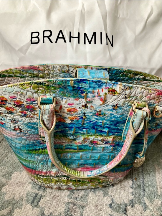 Brahmin Handbags - Brahmin Multicolor Croc-Embossed Leather Tote